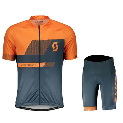 2022 SCOTT Cycling Jersey Clothing Bicycle Short Sleeves