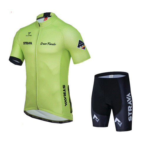 2022 STRA Cycling Jersey Clothing Bicycle Short Sleeves