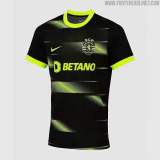 22/23 New Adult Thai Version Lisbon black soccer jersey football shirt #5120