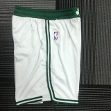 2022 Boston Celtics white basketball shorts