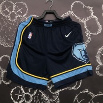 2022 Memphis Grizzlies blue basketball shorts