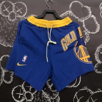 2022 Golden State Warriors blue basketball shorts