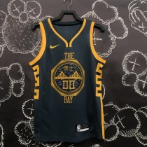 18 season Golden State Warriors Kuminga 00 gray basketball jersey