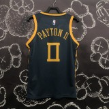 18 season Golden State Warriors Payton 0 gray basketball jersey