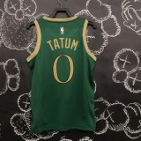 20 season Boston Celtics City version Tatum 0 green basketball jersey