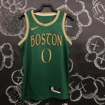 20 season Boston Celtics City version Tatum 0 green basketball jersey