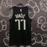 2022 Glory version Doncic 77 black basketball jersey