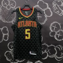 2022 Atlanta Hawks MURRAY 5 black basketball jersey