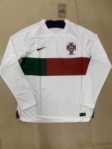 22-23 New Adult Portugal away long sleeve soccer jersey football shirt #4100