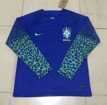 22-23 New Adult Brazil away long sleeve soccer jersey football shirt #9200