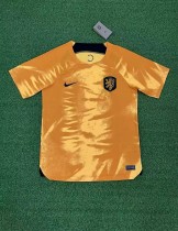 22-23 Adult Thai version  FIFA  World Cup Qatar 2022   Netherlands soccer jersey football shirt