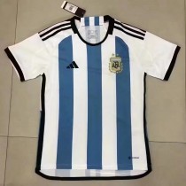 22-23 Adult Thai version  FIFA  World Cup Qatar 2022  Argentina   soccer jersey football shirt