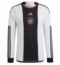 22/23 New Adult Germany   home long sleeve soccer jersey football shirt #4100
