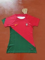 22/23 New Adult Thai version women FIFA  World Cup Qatar 2022  Portugal   soccer jersey football shirt