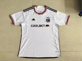 23/24 fan version Adult  Colo Colo  home  soccer jersey football shirt