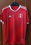 22/23 Fan version Adult  Peru away  soccer jersey football shirt