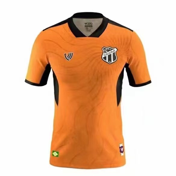 Ceará Sporting Club yellow soccer jersey football shirt