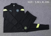 22/23 New adult Manchester City black  long sleeve soccer tracksuit  football jacket