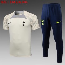 22/23 New adult Tottenham Hotspur  khaki track suit soccer jersey football shirt