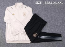 22/23 New adult Germany  beige long sleeve soccer tracksuit  football jacket