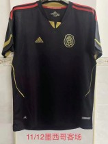 Retro 2002 Mexico black away  soccer jersey football shirt