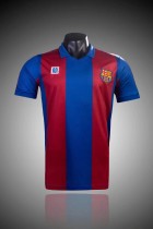 Retro 1980-82 Barcelona home   soccer jersey football shirt