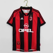 Retro1998-99 AC Milan  home  soccer jersey football shirt