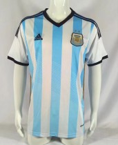 Retro 14/15   Argentina  home  soccer jersey football shirt