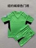 23/24 Children New York City goalkeeper  green soccer uniforms football kits
