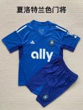 23/24  New Adult   Charlotte  goalkeeper  blue soccer uniforms football kits