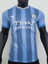 23/24   Player version Manchester City home soccer jersey football shirt