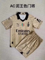 23/24 Children  AC Milan goalkeeper  soccer uniforms football kits