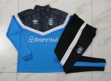 23/24 New adult  Grêmio   light blue  long sleeve soccer tracksuit  football jacket
