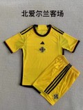 23/24 Children Northern Ireland  away soccer uniforms football kits