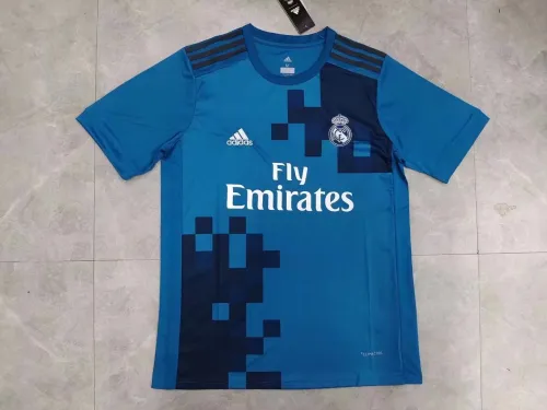 Retro 17-18  Real Madrid  blue