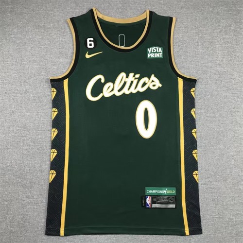 23  season Boston Celtics City version  Tatum 0 green