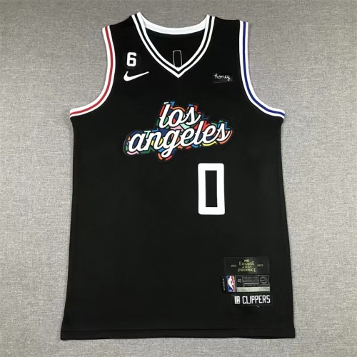 Los Angeles Clippers City version  Westbrook 0  black