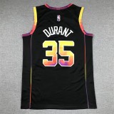 Phoenix Suns  Durant  35  black  basketball jersey