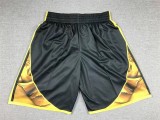 23  season Golden State Warriors  City version  black basketball shorts