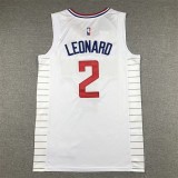 Los Angeles Clippers Leonard 2 white