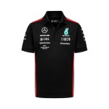 Mercedes AMG Petronas F1 2023 Team Polo - Black