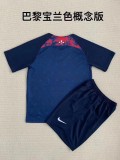 23/24 Children  Paris Saint-Germain Concept Edition  Sapphire Blue   soccer uniforms football kits
