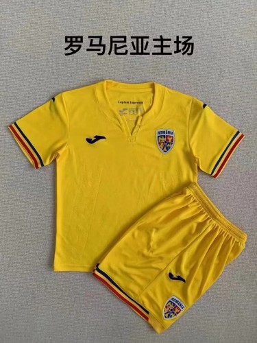 23/24  New Adult  Romania national  home soccer uniforms football kits