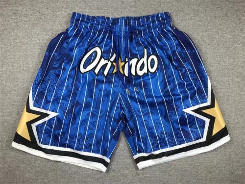 Orlando Magic  blue  pockets  basketball shorts
