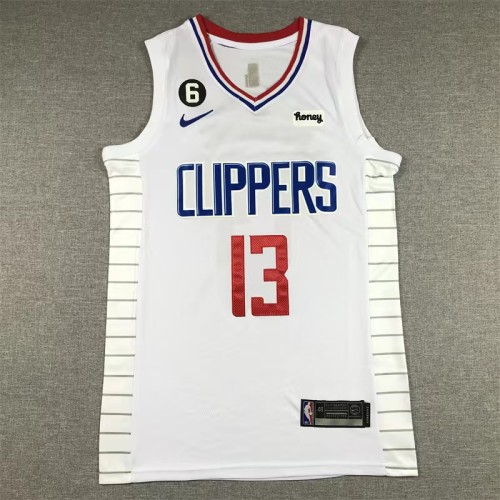 Los Angeles Clippers George  13 white