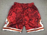 Chicago Bulls   red  pockets  basketball shorts