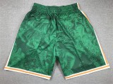 Boston Celtics  green  pockets  basketball shorts
