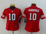 49ers Women's basketball jersey GAROPPOLO 10