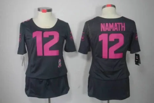 Jets Women's football jersey NAMATH 12