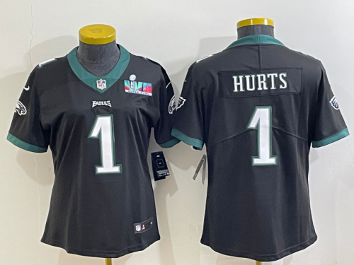 Eagles Women's football jersey HURTS 1 second generation
